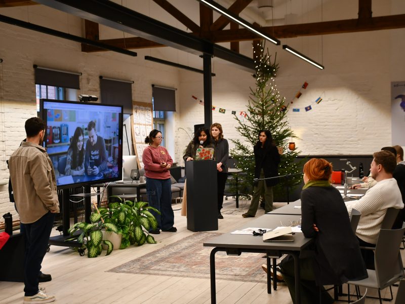 SDSI studenti Kuldīgā Adatu fabrikā