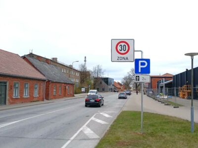 Pagarināta 30km/h darbības zona Mucenieku ielā